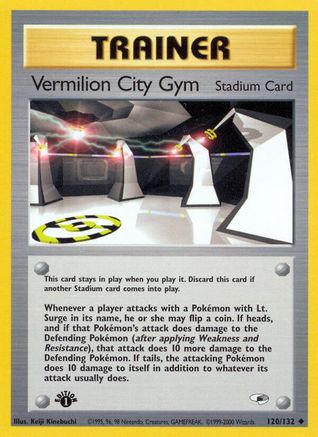 Vermilion City Gym 120/132 - [Gym Heroes] Unlimited