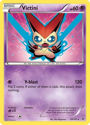 Victini (43/101) [Noir et blanc : Nobles victoires] 