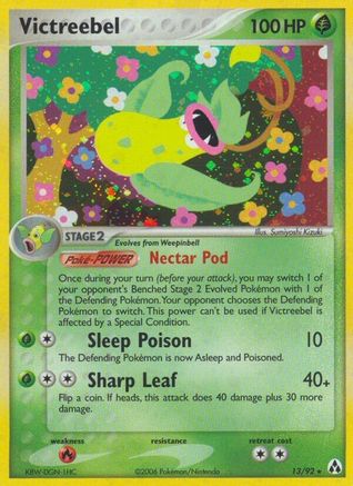 Victreebel (13/92) (Estampillé) [EX : Legend Maker] 