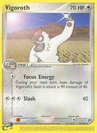 Vigoroth 52/100 - [Sandstorm]