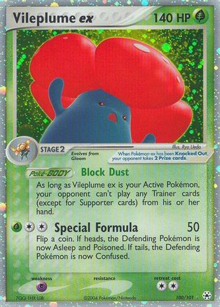 Vileplume ex/101 - [Hidden Legends] Holofoil