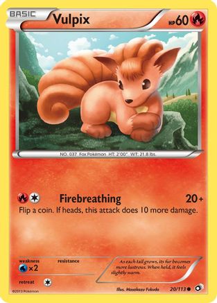 Vulpix 20/113 - [Legendary Treasures]