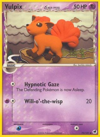 Goupix (70/101) (Espèce Delta) [EX : Dragon Frontiers] 