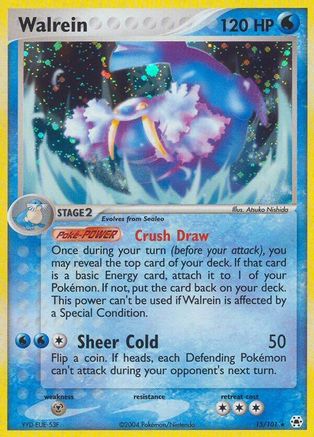 Walrein/101 - [Hidden Legends] Holofoil
