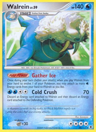 Walrein (36/111) [Platine : Rivals montants] 