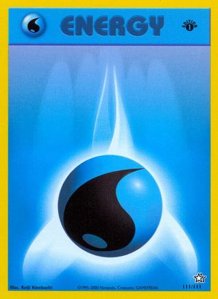 Water Energy 111/111 - [Neo Genesis] 1st Edition