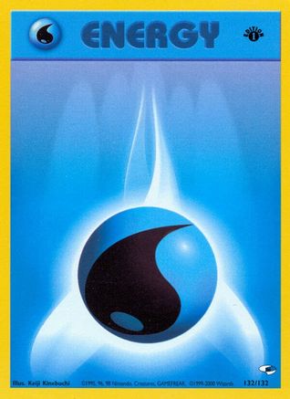 Water Energy 132/132 - [Gym Heroes] 1st Edition