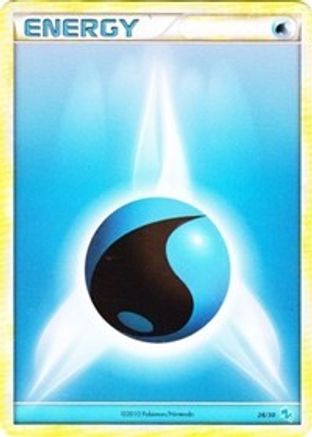 Énergie de l'eau (6/30) [HeartGold &amp; SoulSilver : Kit d'entraînement - Léviator] 