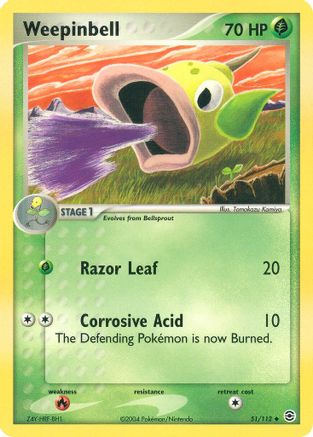 Weepinbell/112 - [FireRed & LeafGreen]
