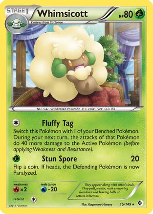 Whimsicott (15/149) [Noir et blanc : frontières franchies] 