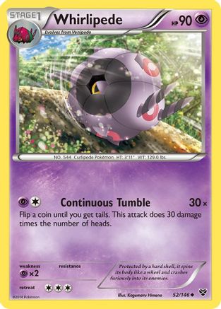 Whirlipede/146 - [XY Base Set]