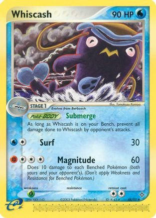 Whiscash (48/97) [EX : Dragon] 