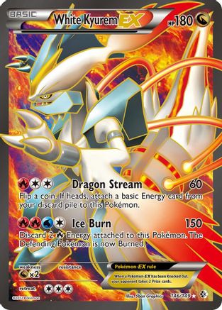 Kyurem EX blanc (146/149) [Noir et blanc : frontières franchies] 