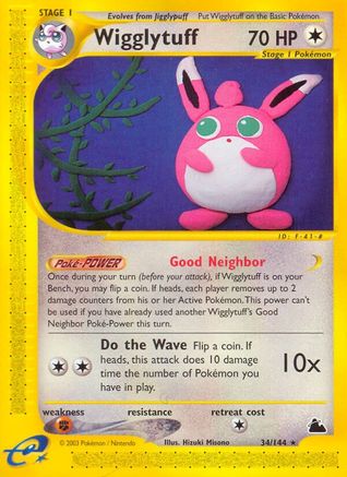 Wigglytuff (34/144) [Skyridge] 