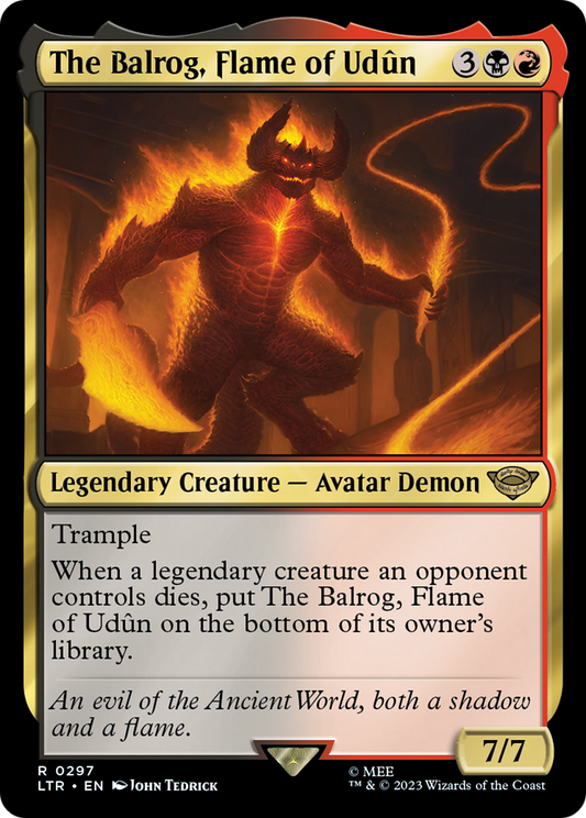 The Balrog, Flame of Udûn (LTR-297) - [The Lord of the Rings: Tales of Middle-earth]