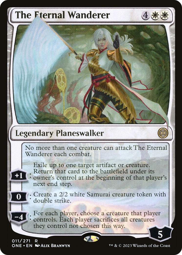 The Eternal Wanderer (ONE-011) - [Phyrexia: All Will Be One]