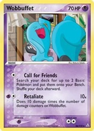 Wobbuffet 56/110 - [Holon Phantoms] Reverse Holofoil