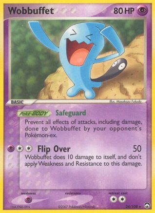 Wobbuffet (24/108) [EX : Gardiens du pouvoir] 