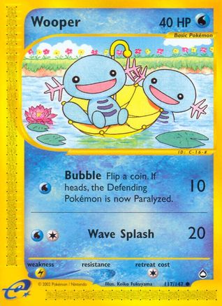 Wooper (117/147) [Aquapolis] 