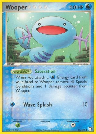 Wooper (81/109) [EX : le retour de la Team Rocket] 