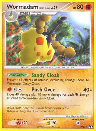Wormadam Sandy Cloak/17 - [POP Series 7]