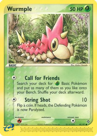 Wurmple 81/97 - [Dragon]