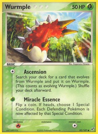 Wurmple/107 - [Deoxys] Reverse Holofoil