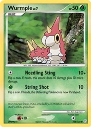 Wurmple (104/130) [DP Diamond and Pearl]