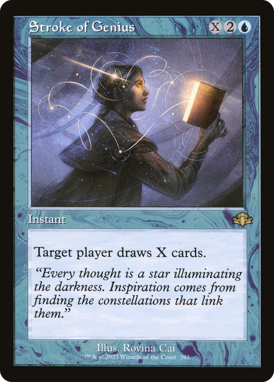 Stroke of Genius (DMR-293) - [Dominaria Remastered]