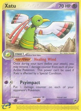 Xatu 55/100 - [Sandstorm] Reverse Holofoil