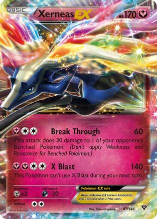 Xerneas EX (97/146) [XY : Ensemble de base] 