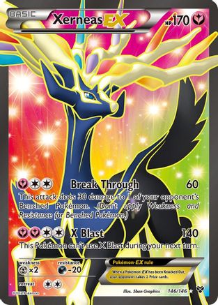 Xerneas EX (146/146) [XY : Ensemble de base] 