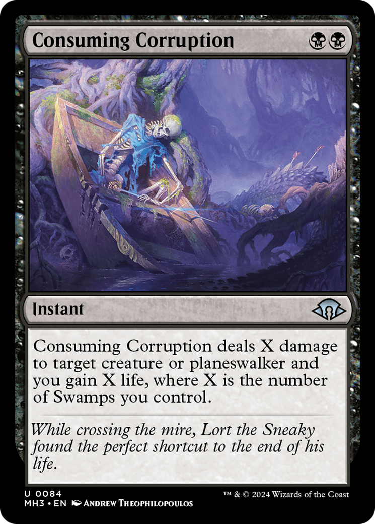 Consommer la corruption (MH3-084) - [Modern Horizons 3] Foil