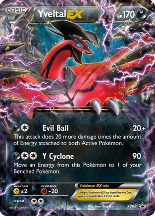 Yveltal EX - XY08 XY08/211 - [XY Promos] Holofoil