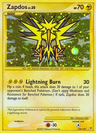 Zapdos (150)/147 - [Supreme Victors] Holofoil