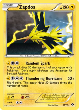 Zapdos (41/99) [Noir et blanc : prochains destins] 