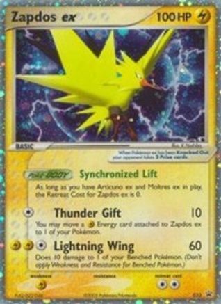 Zapdos ex (033) [Nintendo : Promos Black Star] 