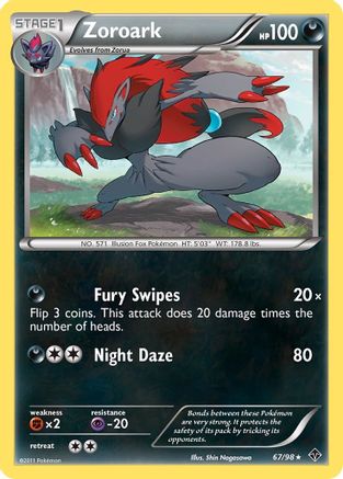 Zoroark (67/98) [Noir et blanc : puissances émergentes] 