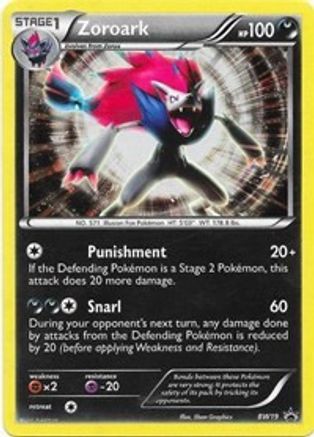 Zoroark (BW19) [Noir et blanc : promotions Black Star] 