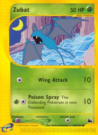 Zubat (118)/144 - [Skyridge]
