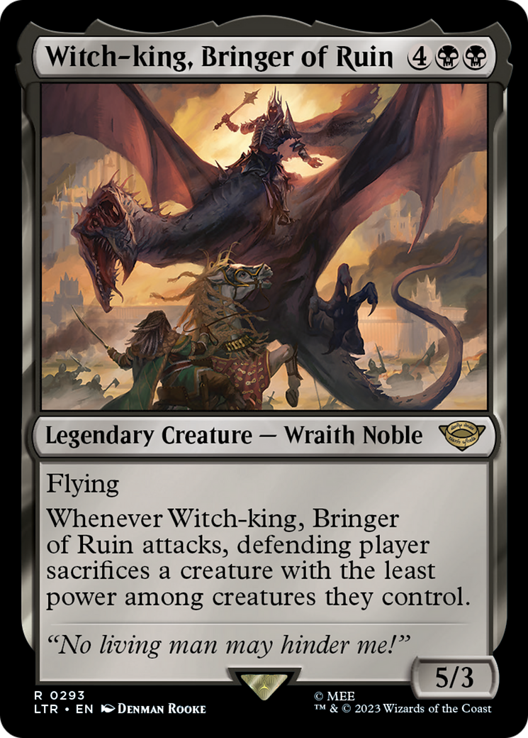 Witch-king, Bringer of Ruin (LTR-293) - [The Lord of the Rings: Tales of Middle-earth]