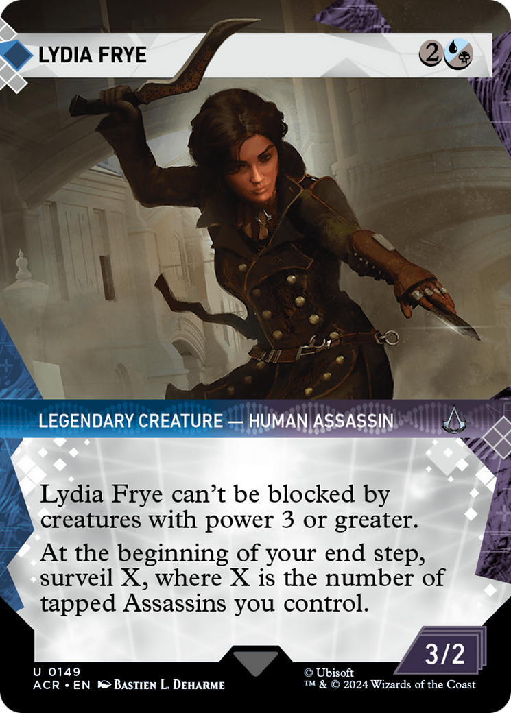 Lydia Frye (ACR-149) - [Assassin's Creed]: (Showcase) (Borderless) Foil