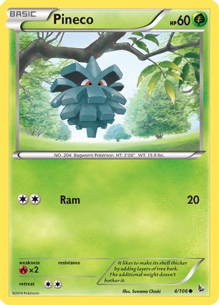 Pineco (4/106) [XY : Flashfire] 