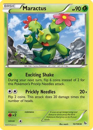 Maractus (10/106) [XY : Flashfire] 