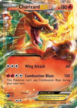 Charizard EX (12) 12/106 - [XY  Flashfire] Holofoil
