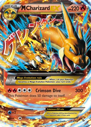 M Charizard EX (Y) 13/106 - [XY  Flashfire] Holofoil