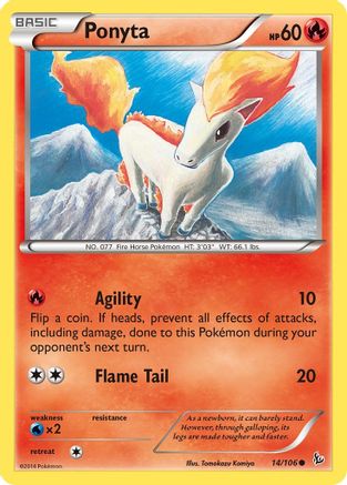 Ponyta (14/106) [XY : Flashfire] 