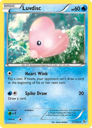 Luvdisc (27/106) [XY : Flashfire] 