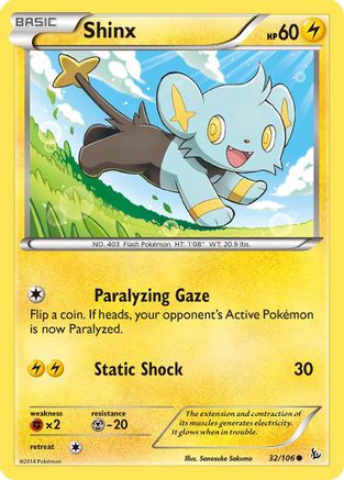 Shinx (32/106) [XY : Flashfire] 