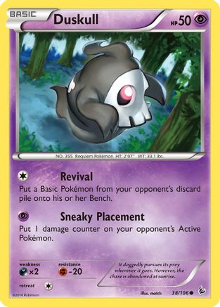 Duskull (38/106) [XY: Flashfire]